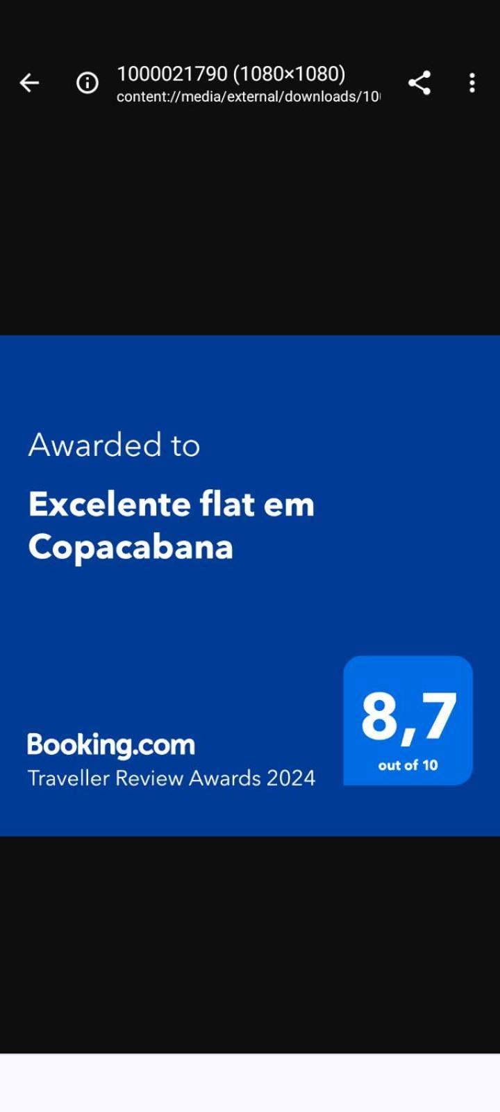 Excelente Flat Em Copacabana 里约热内卢 外观 照片